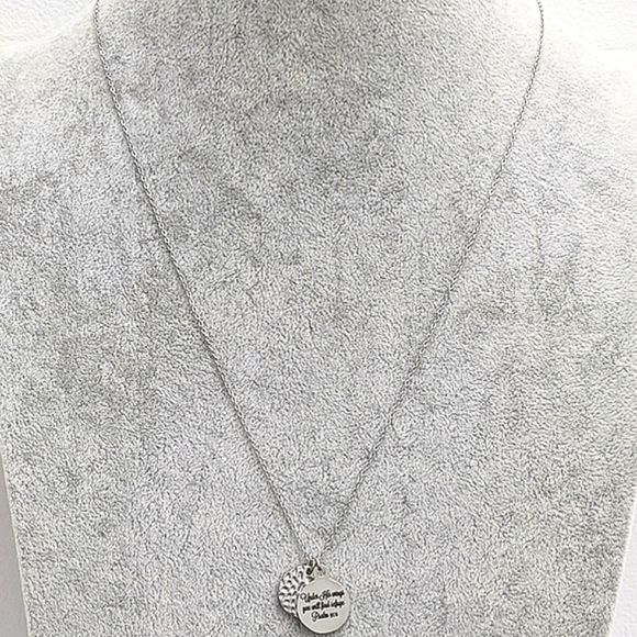 Christian Bible Verse Scripture Necklace - Picture 3 of 11